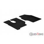Original Gledring Passform Fußmatten Gummimatten 2 Tlg. - Mercedes-Benz Actros 2003-10/2011